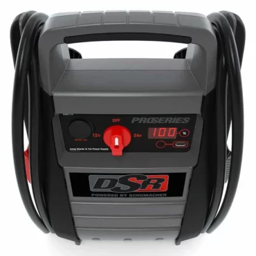 Schumacher Electric pro series 4400 peak amp jump starter with carry handle..