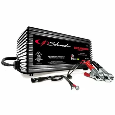 Schumacher 6 volt/12 volt battery maintainer and cables