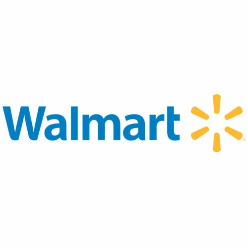 Walmart logo.